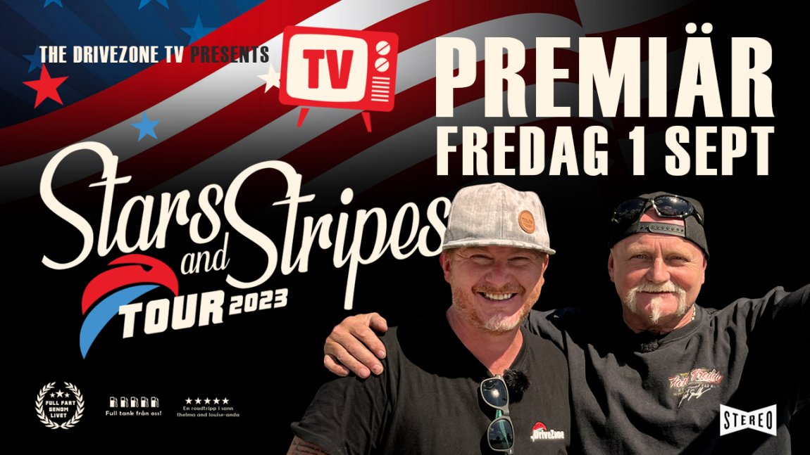 Trailer Stars and Stripes Tour 2023 – The Drivezone TV